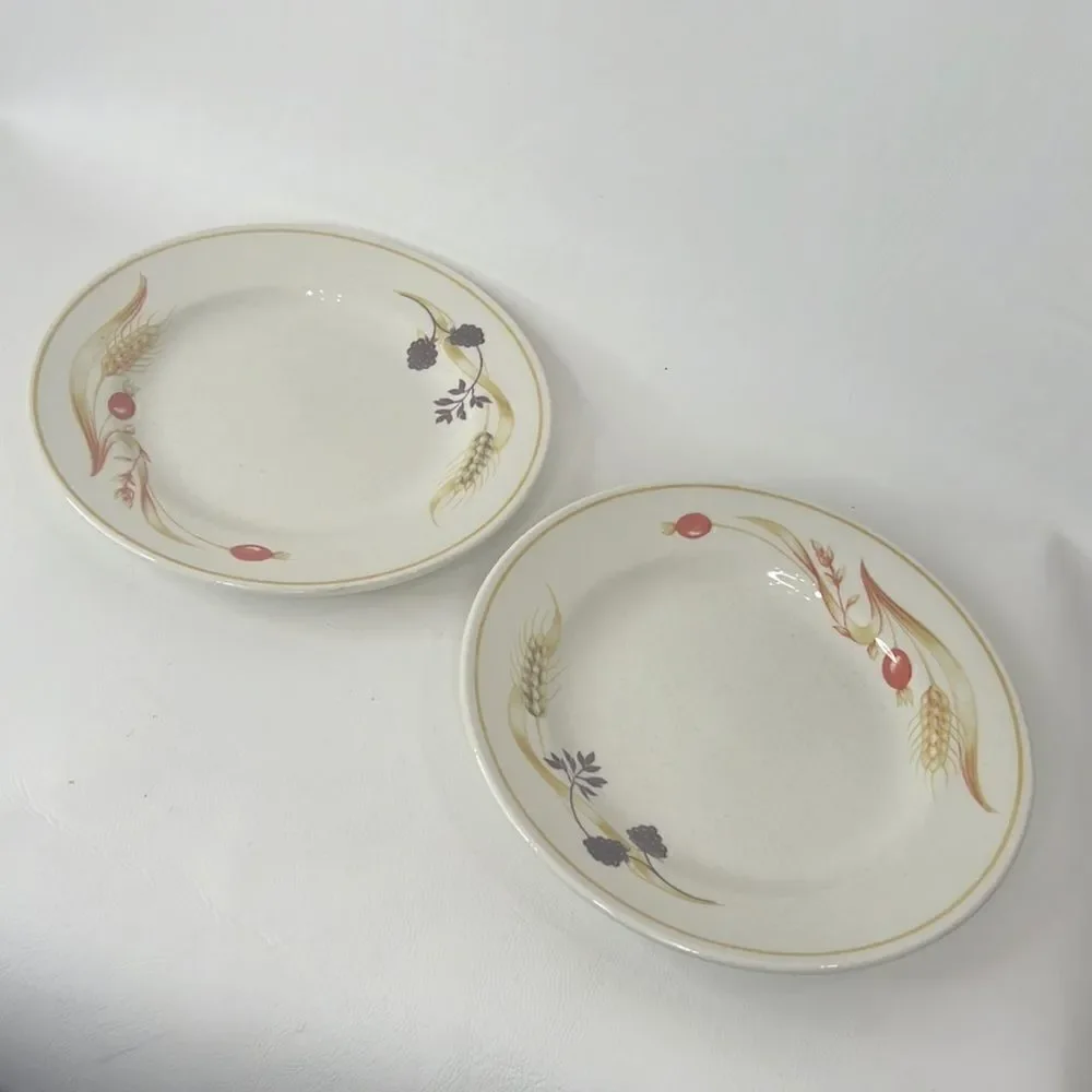 Churchill Bramble Side Plate 6 1/2 In Each Faye Fine English Tableware Set 2
